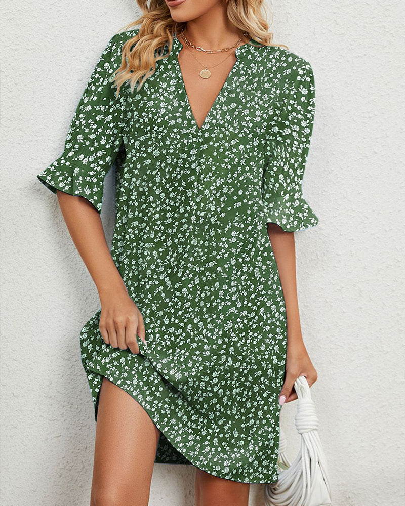 Vivian - Dames zomerkleed met bloemen