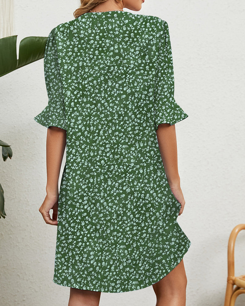 Vivian - Dames zomerkleed met bloemen