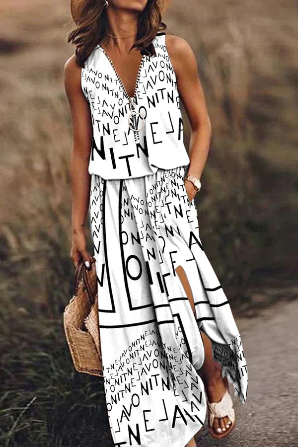 Aura - Maxi jurk