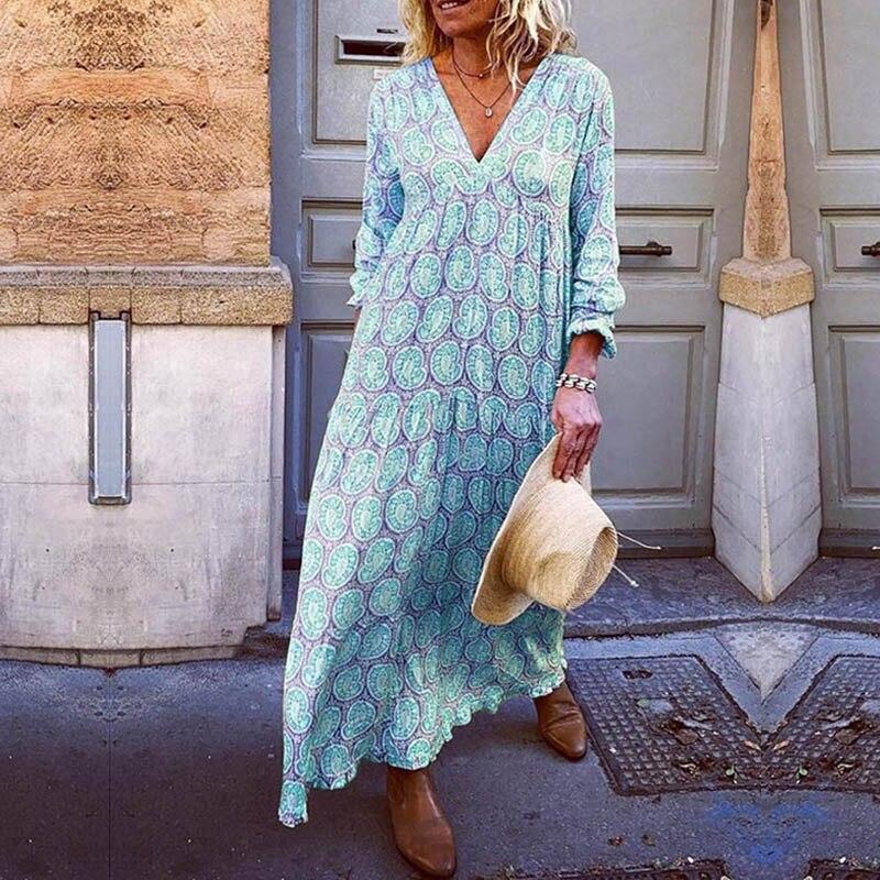By Ziza - Stilinge vrouwen jurk in Ibiza stijl