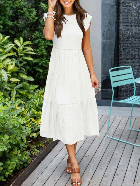 Helene - Elegante vintage veters maxi jurk voor vrouwen