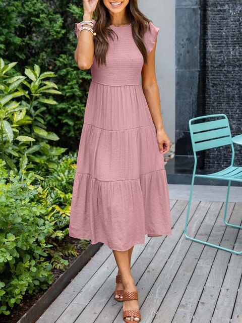 Helene - Elegante vintage veters maxi jurk voor vrouwen