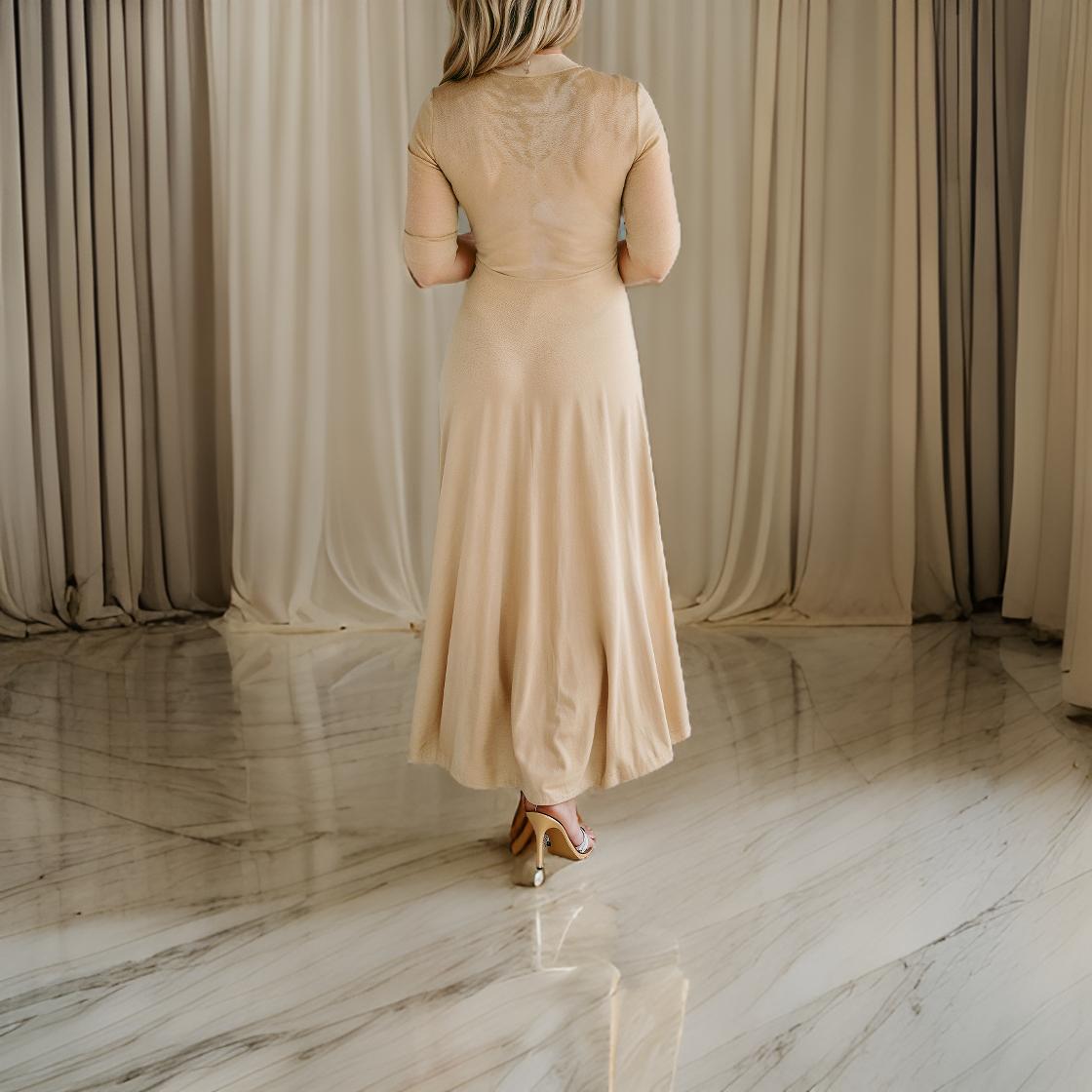 Elena - Elegante jurk met V-hals