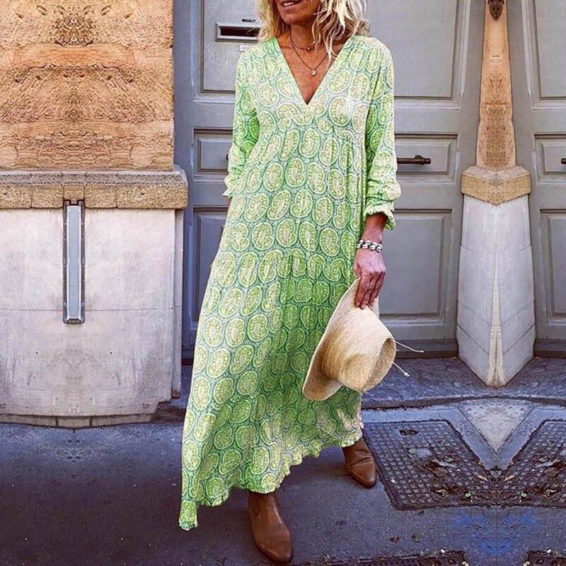 By Ziza - Stilinge vrouwen jurk in Ibiza stijl