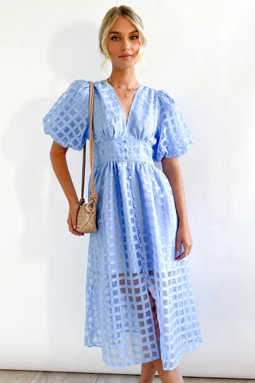 Domenica - Speelse zomer midi jurk