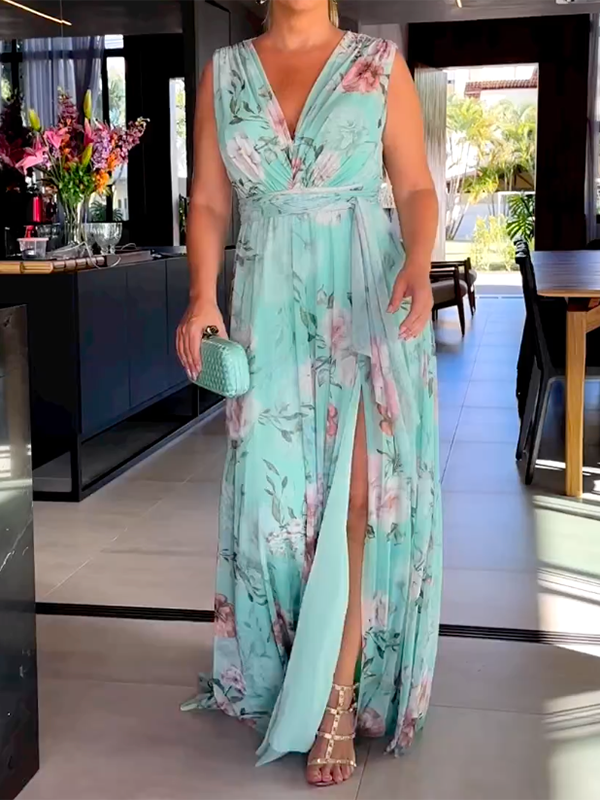 Fabienna - Elegante zomers jurk voor stijlvolle vrouwen