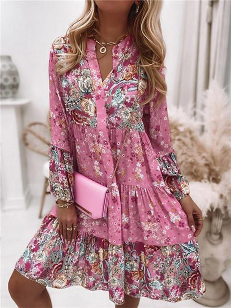 FallGrace - Elegante herfstjurk
