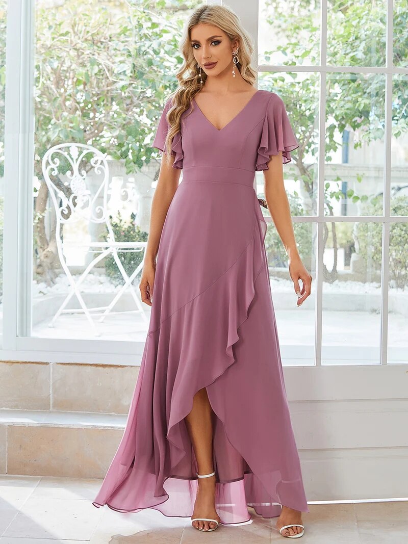 Olivia - Apburoša maxi bruidsmeisjes jurk