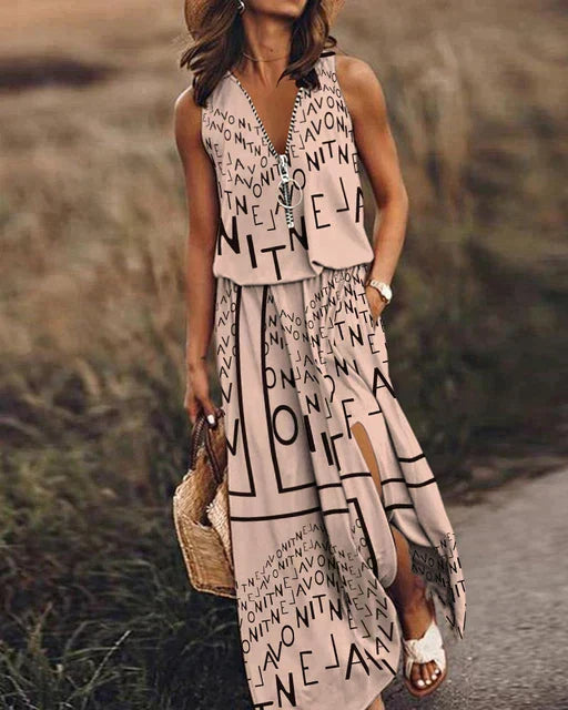 Aura - Maxi jurk