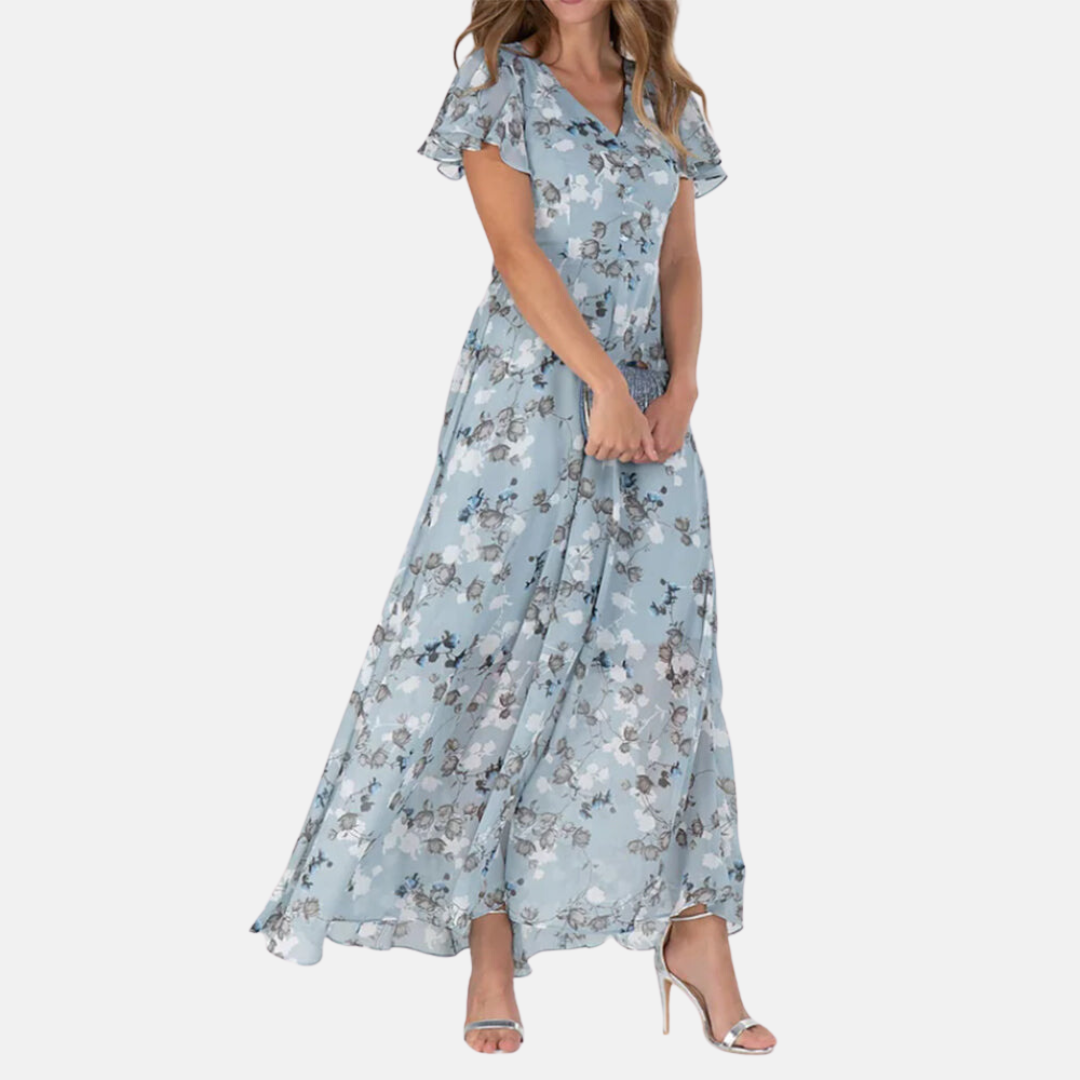 Mona's - Zomer maxi jurk met bloemen