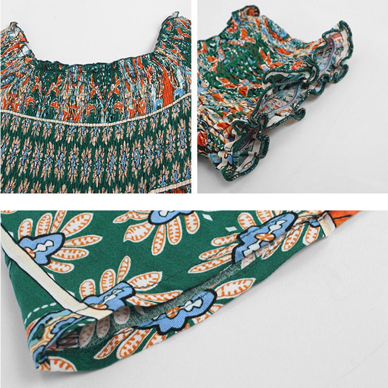 Bailey | Zonnige elegante zomerjurk in boho stijl