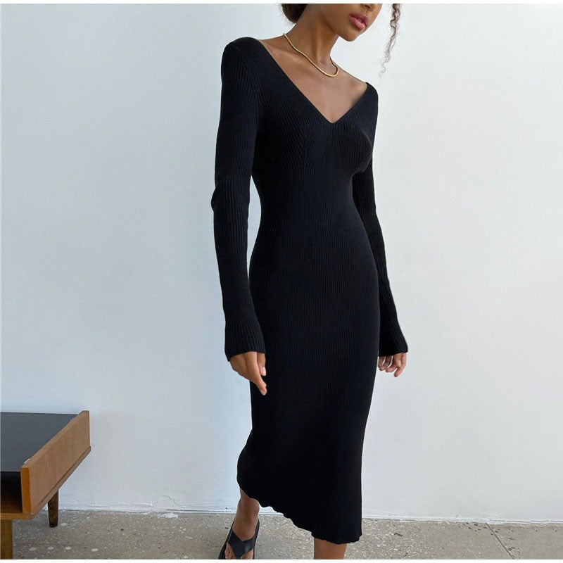 Bella | Tricot midi jurk