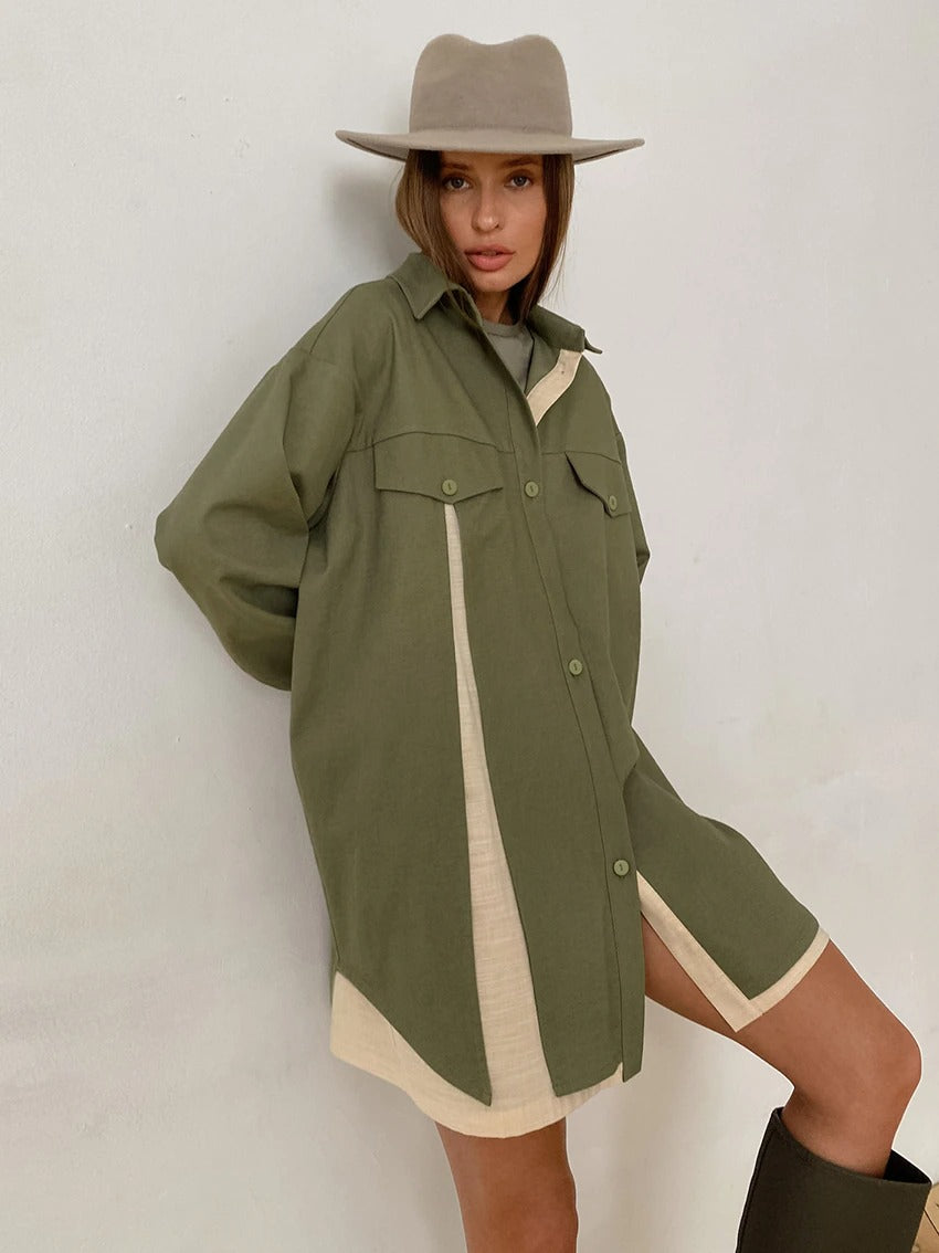 Camille | Madinga mini jurk met knoopjes