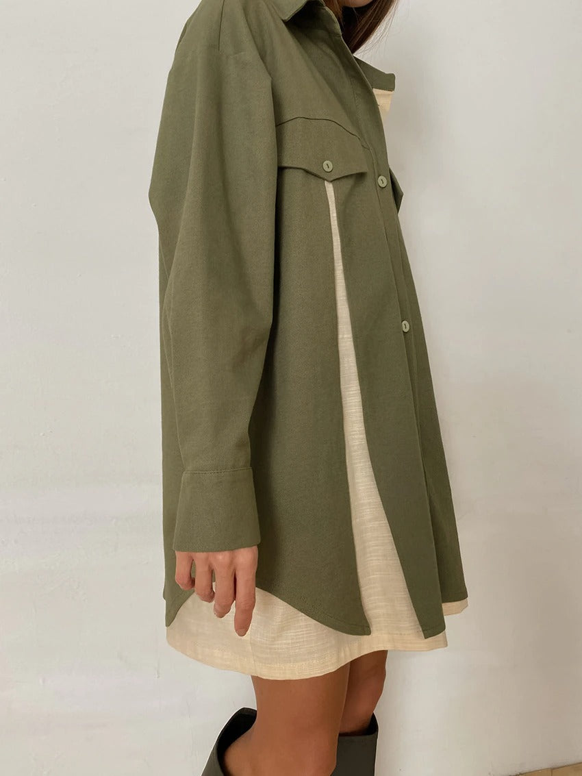 Camille | Madinga mini jurk met knoopjes