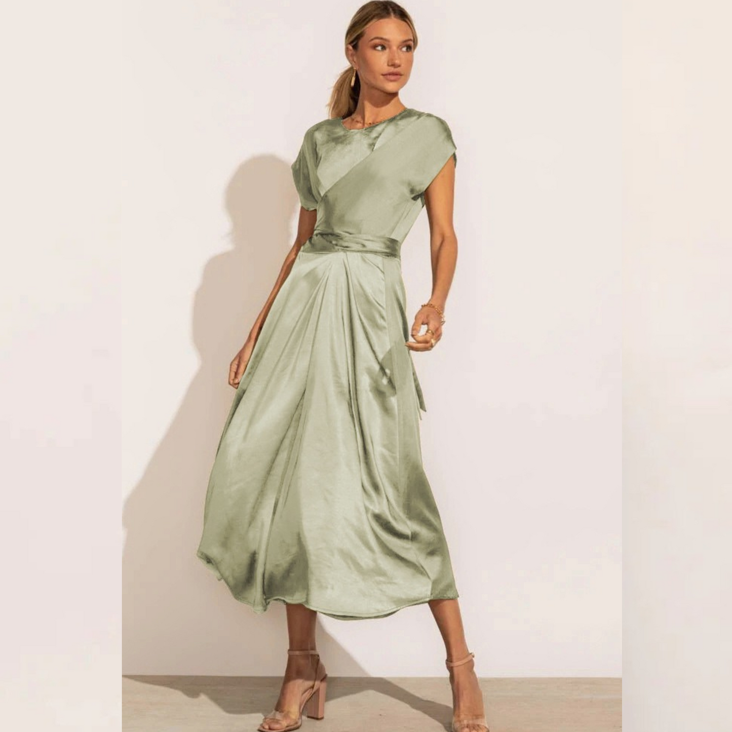 Taylor | Elegante Midi Jurk