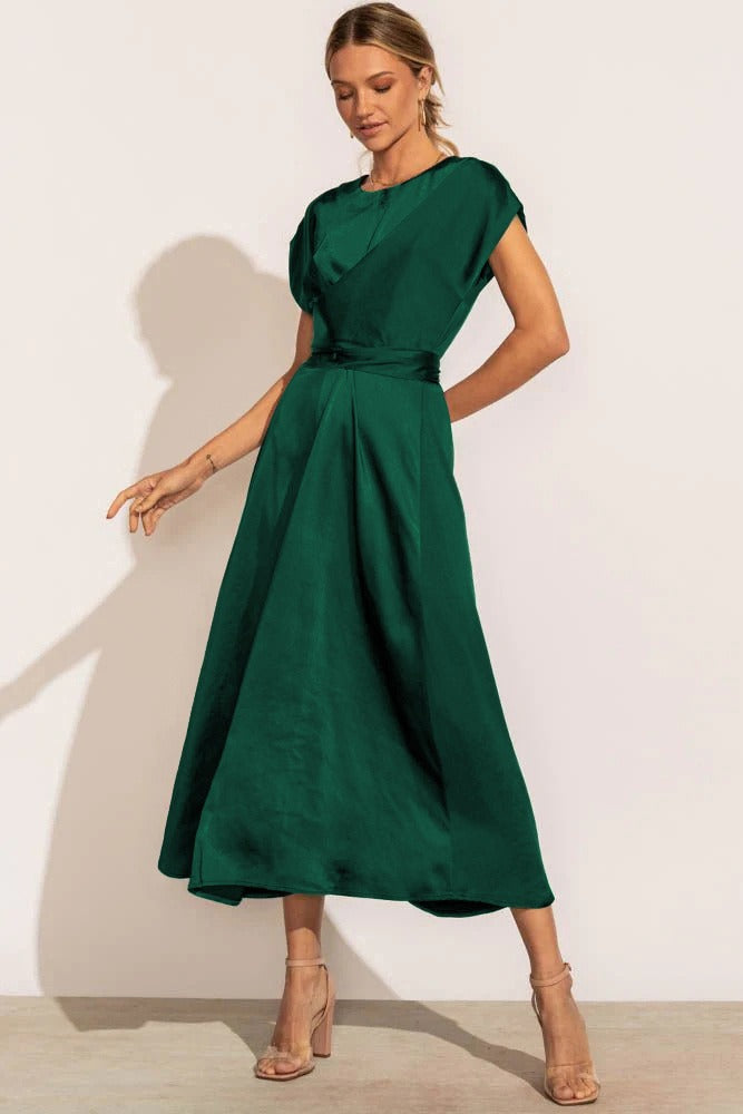 Taylor | Elegante Midi Jurk