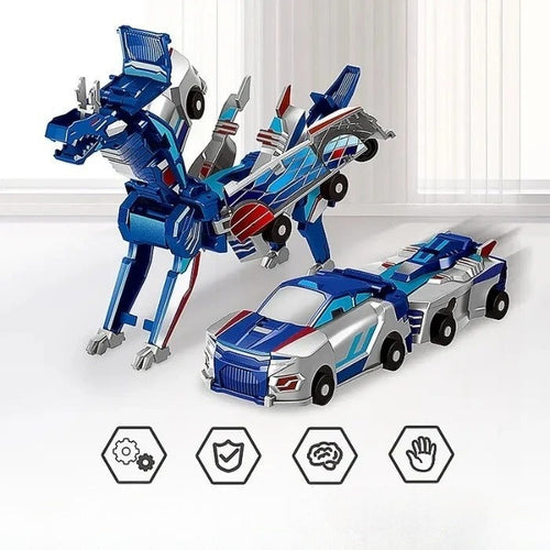 Transformerende auto’s die bij een botsing veranderen in magische wezens