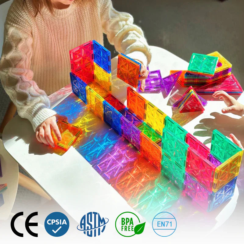 Magnetische bouwplaten voor kinderen – voor creativiteit en ontwikkelingS