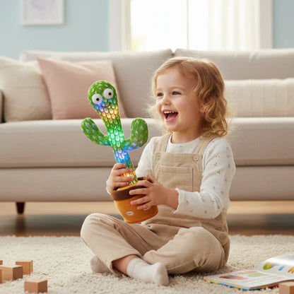 Interactief zingend en pratend speeltje “Kaktusvriendje”