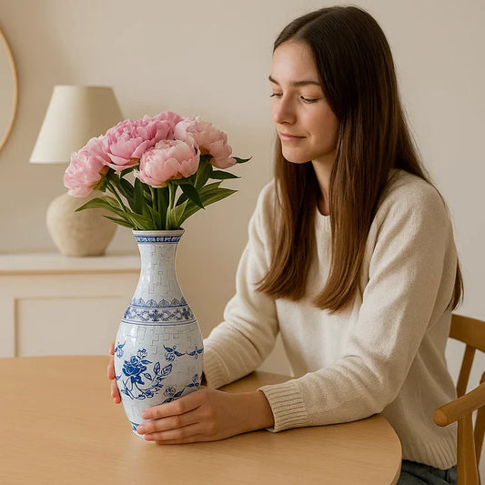 Elegante 3D-puzzelvaas