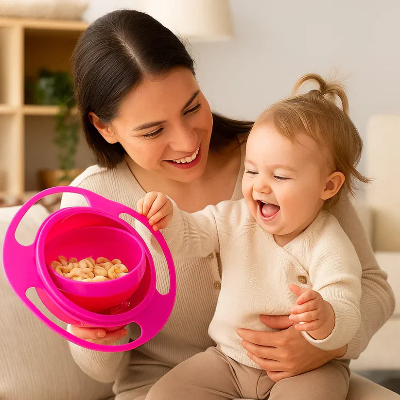 Lekvrije kinderschaal – eten zonder geknoei