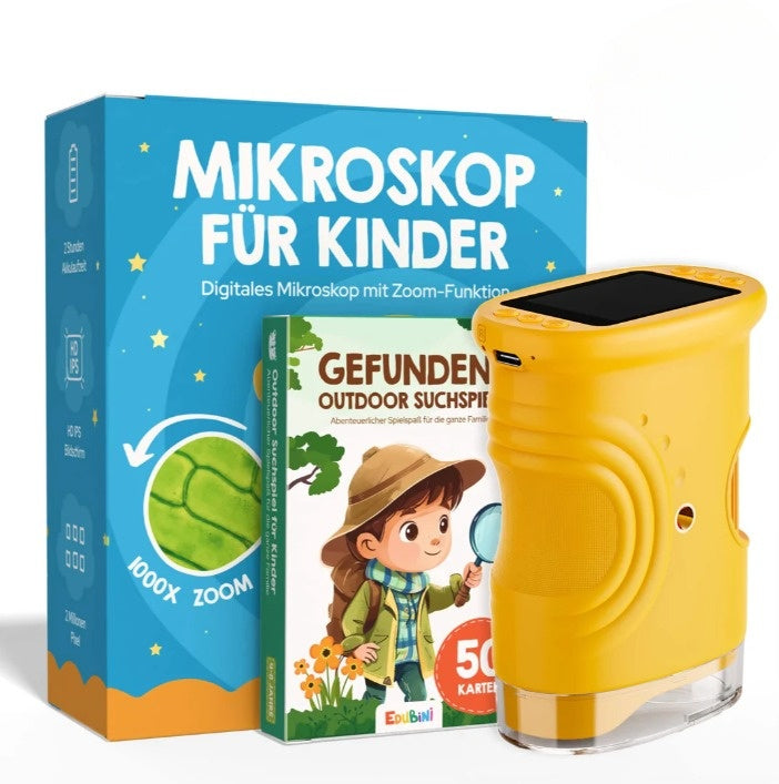 Digitale ontdekkingsmicroscoop voor kinderen