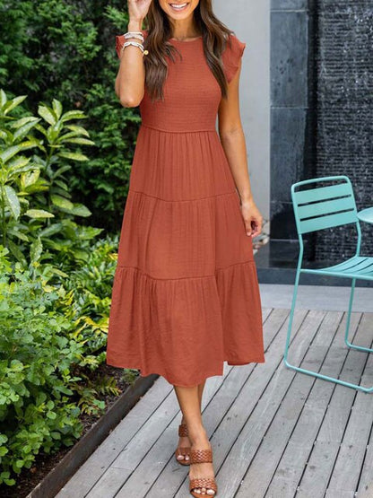 Helene - Elegante vintage veters maxi jurk voor vrouwen
