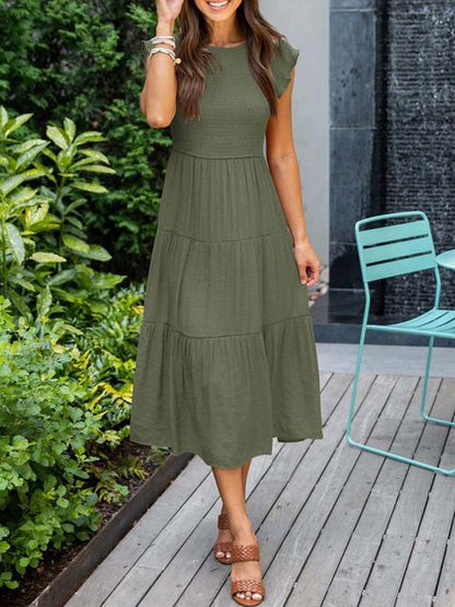 Helene - Elegante vintage veters maxi jurk voor vrouwen
