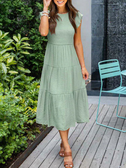 Helene - Elegante vintage veters maxi jurk voor vrouwen