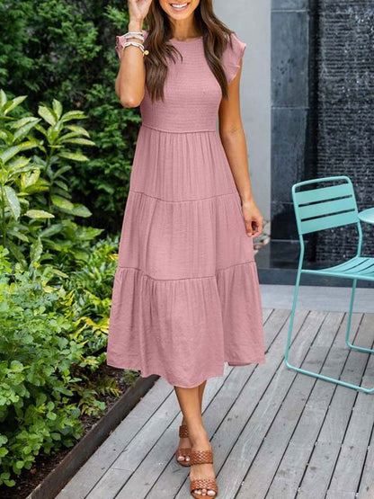 Helene - Elegante vintage veters maxi jurk voor vrouwen