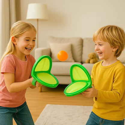 Leuk vangspel met een springend balletje