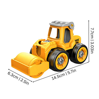 Bouwvoertuigen DIY-set voor kleine ingenieurs