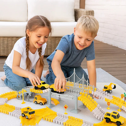 Avontuurlijke racebaan met auto’s