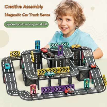 MagnetoTrack – Magnetische creatieve bouwset voor kinderen