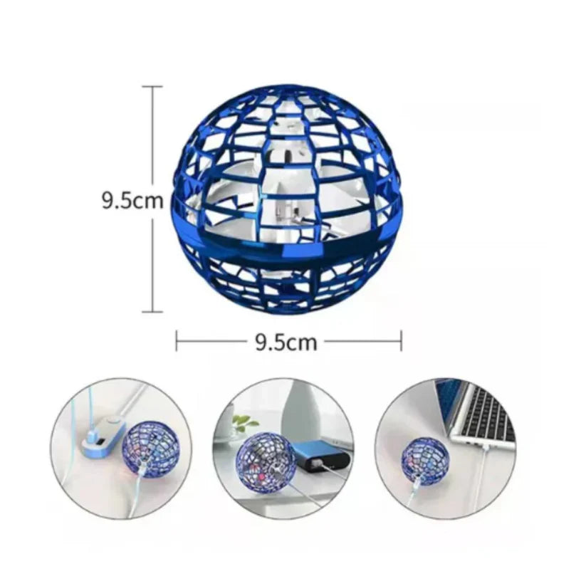 Zwevende lichtgevende speelbal