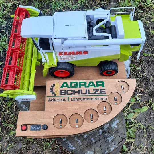 Green-Maxi automatische shotdispenser met oogstmachine-design