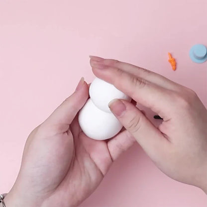 Kerst DIY-knutselset voor kinderen – maak je eigen sneeuwman