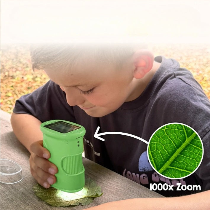 Digitale ontdekkingsmicroscoop voor kinderen