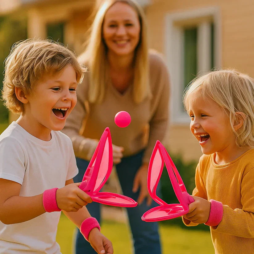 Leuk vangspel met een springend balletje