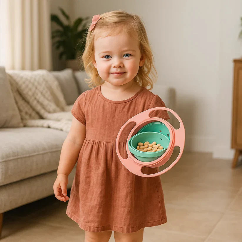 Lekvrije kinderschaal – eten zonder geknoei