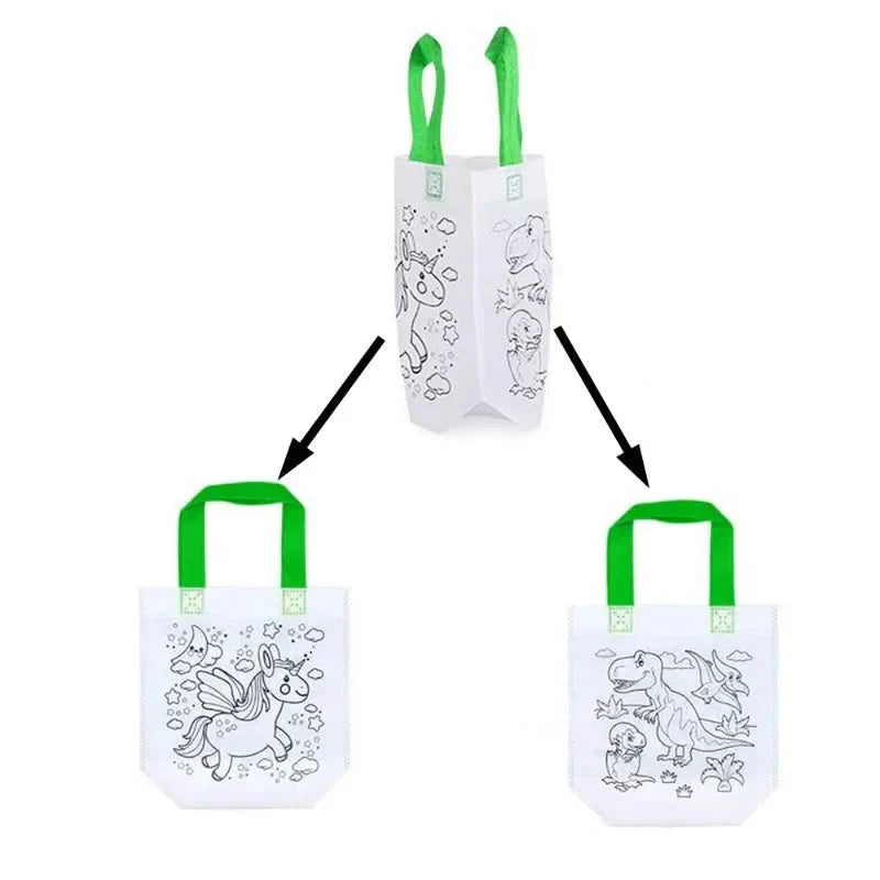 Creatieve kleur- en knutselset voor kinderen met stiften