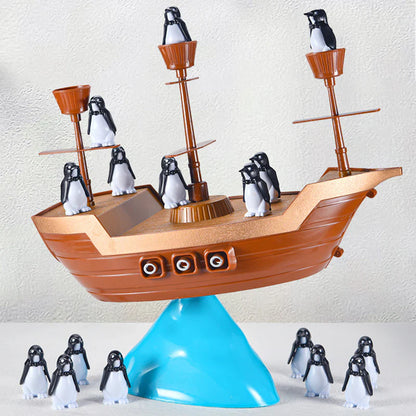 Pinguïn-piratenboot – Een evenwichtsspel voor de hele familie
