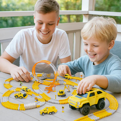 Avontuurlijke racebaan met auto’s