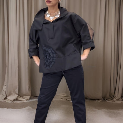 Sorella - Elegante kanten blouse