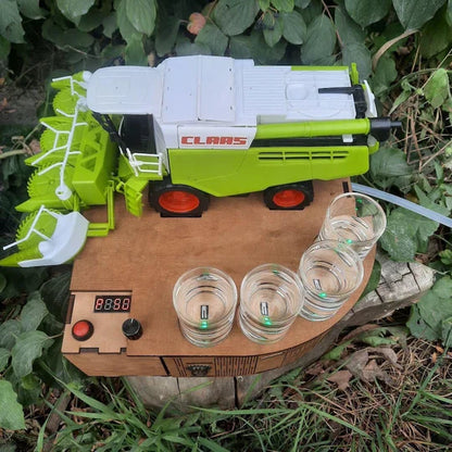 Green-Maxi automatische shotdispenser met oogstmachine-design