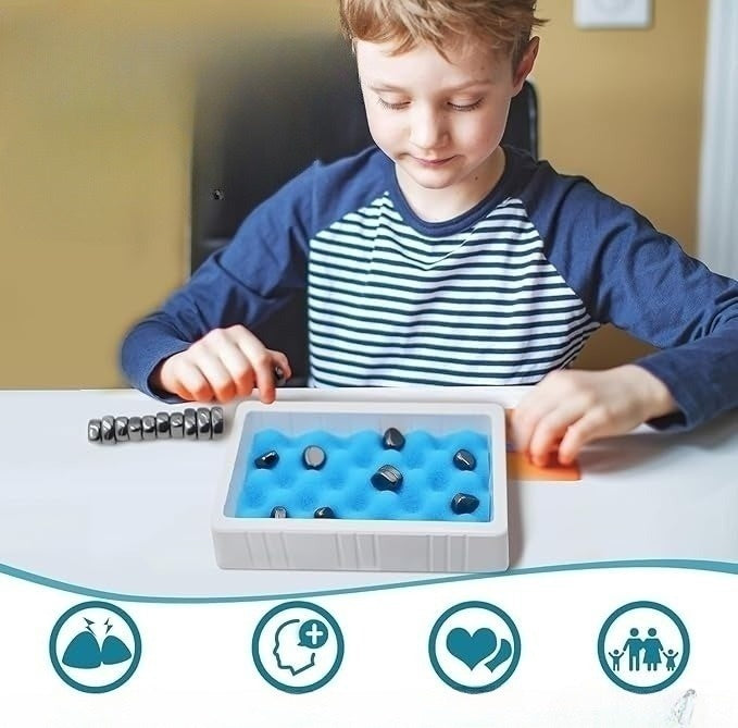 Magnetisch strategisch spel