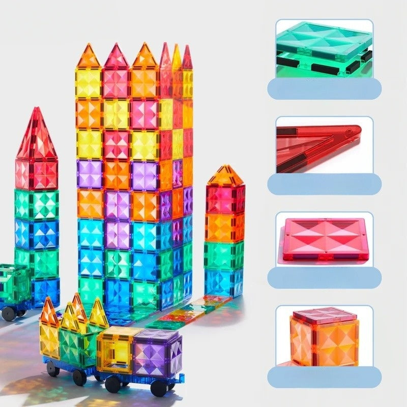 Magnetische bouwplaten voor kinderen – voor creativiteit en ontwikkelingS