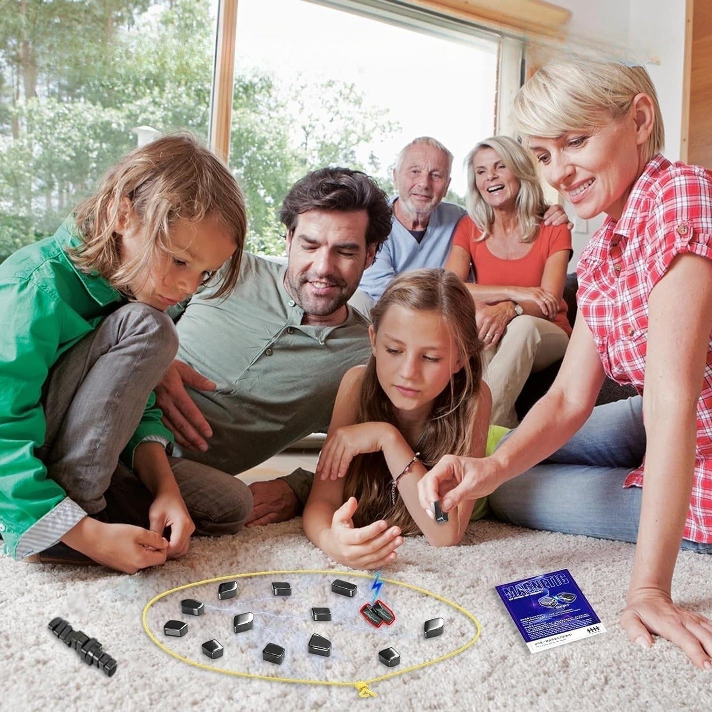 Magnetisch strategisch spel