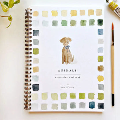 Aquarel-tekenboek – helpt je tot rust komen en ontspannen!