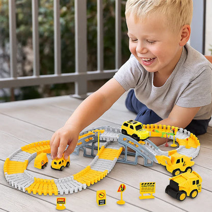 Avontuurlijke racebaan met auto’s